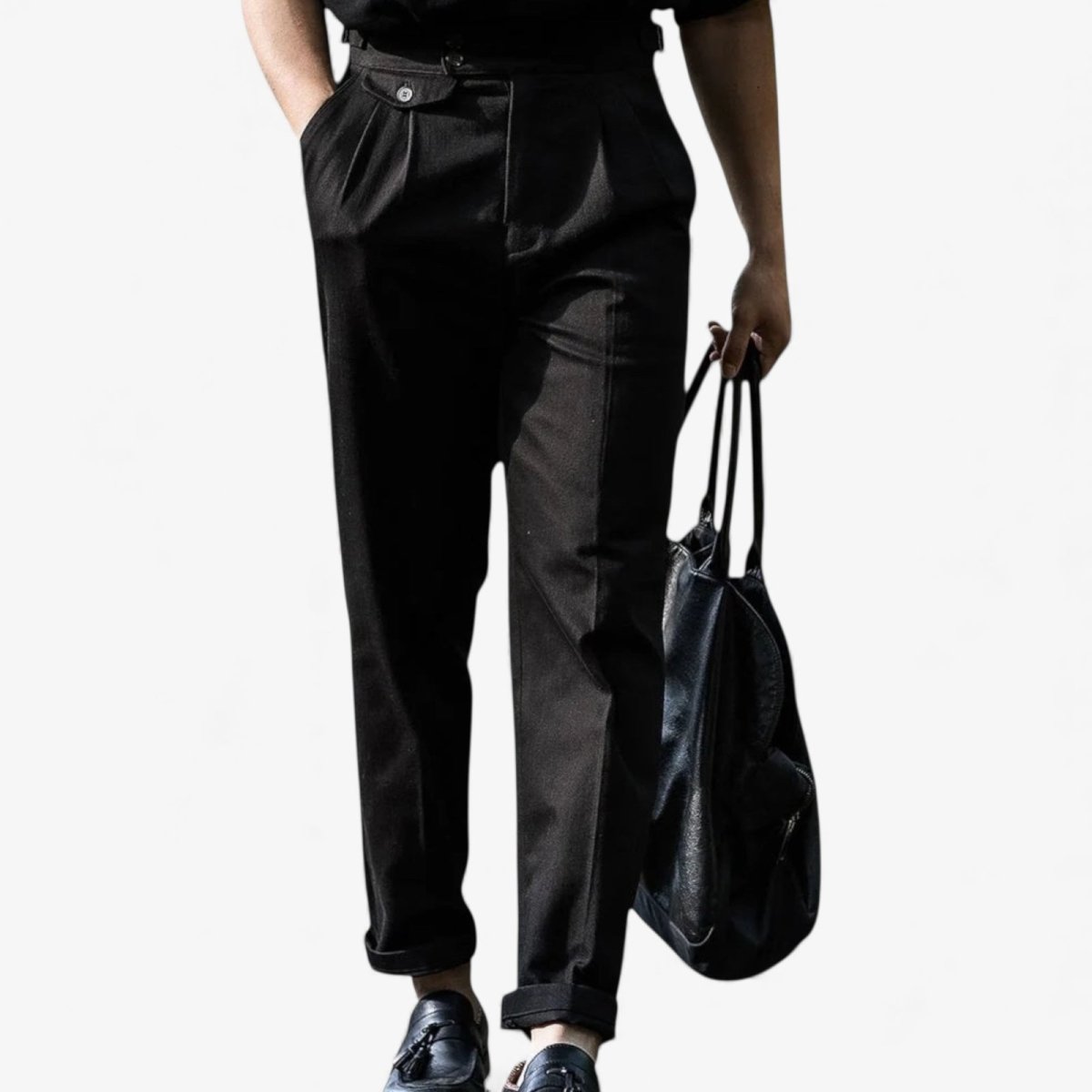 Italian vintage casual cotton pants - Antonios