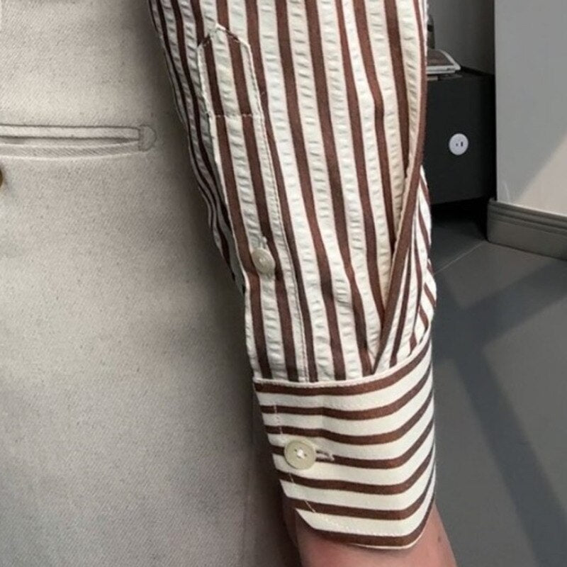 Italy Striped Shirt - Antonios