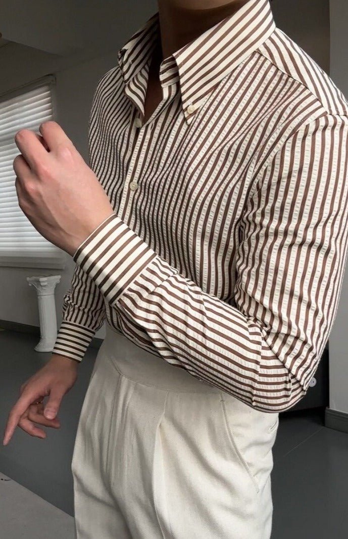 Italy Striped Shirt - Antonios