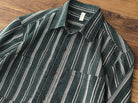 Japanese corduroy striped double pocket shirt - Antonios