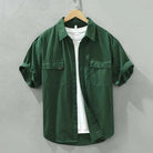 Japanese loose short sleeve summer shirt - Antonios