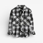 Japanese plaid pattern autumn shirt - Antonios