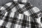 Japanese plaid pattern autumn shirt - Antonios