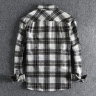 Japanese plaid pattern autumn shirt - Antonios