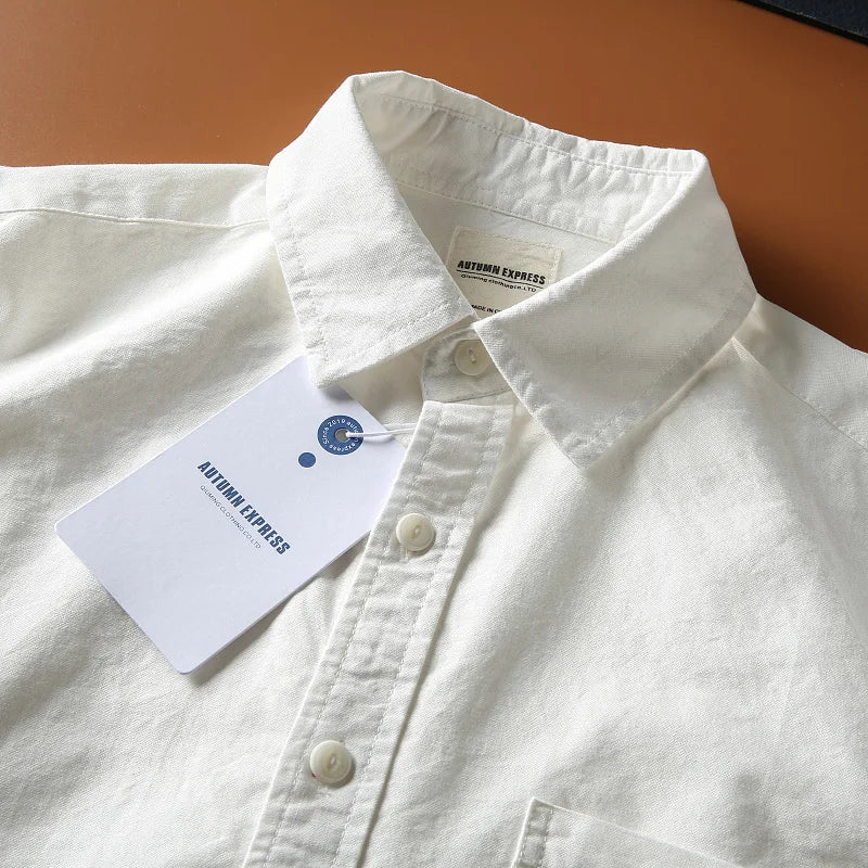 Japanese pure 100% cotton elegant shirt - Antonios