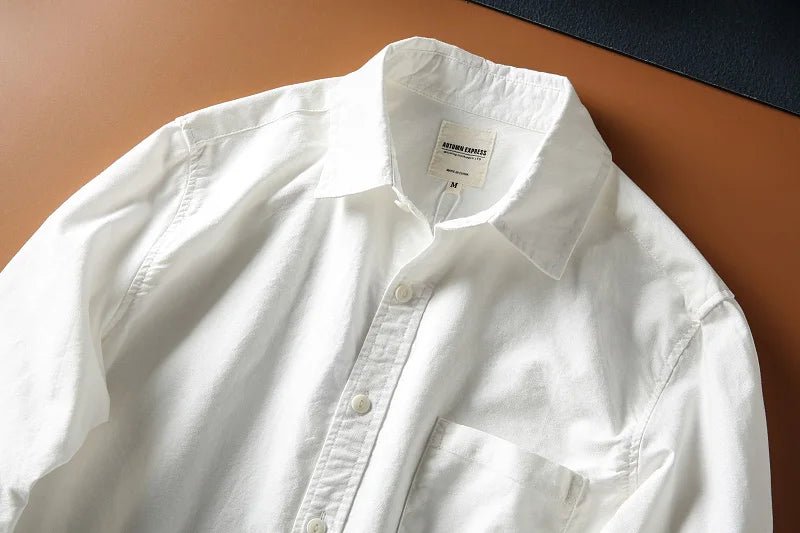 Japanese pure 100% cotton elegant shirt - Antonios