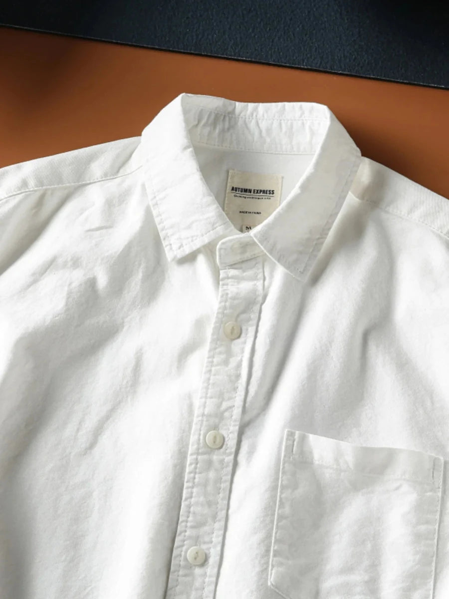 Japanese pure 100% cotton elegant shirt - Antonios