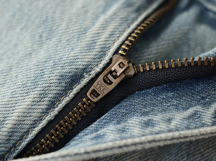 Japanese washed cotton jeans - Antonios