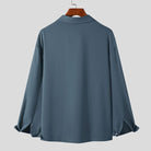 Korean Loose Fit Long - Sleeve Shirt - Antonios