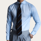 Korean polo neck shirt casual long sleeve blouse - Antonios