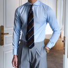 Korean polo neck shirt casual long sleeve blouse - Antonios