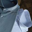 Korean polo neck shirt casual long sleeve blouse - Antonios