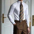 Korean polo neck shirt casual long sleeve blouse - Antonios