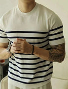 Korean summer striped t-shirt - Antonios