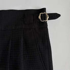 Lace - up belt high - waist trousers - Antonios