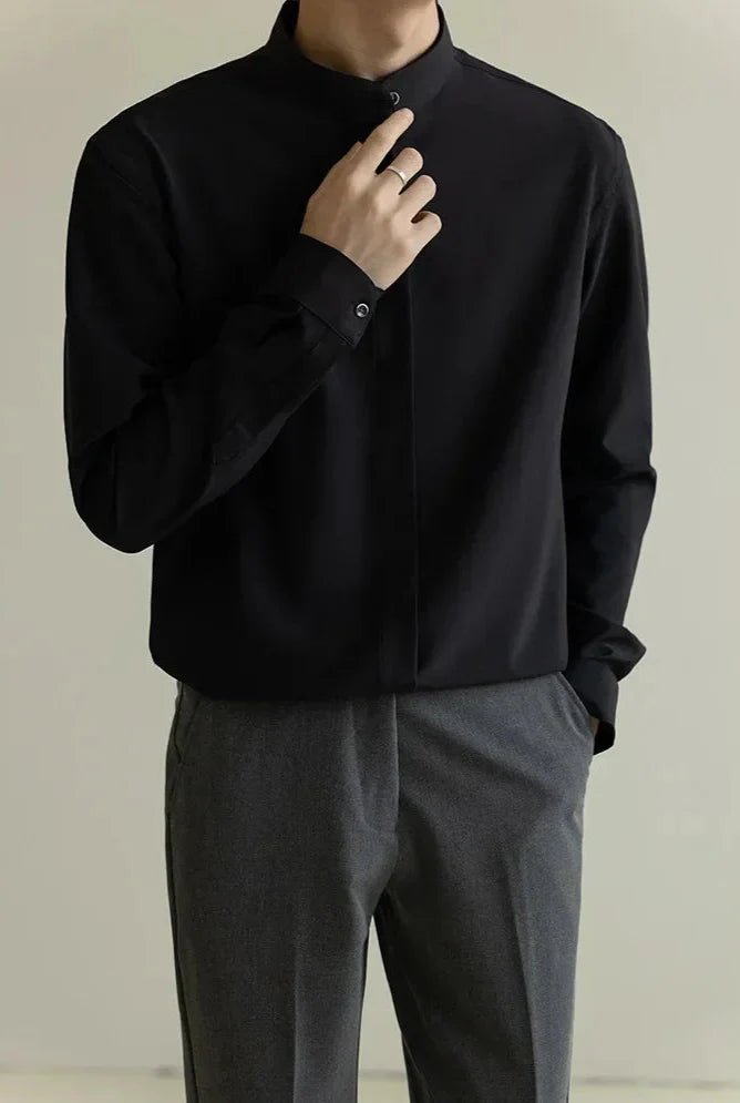 Large size formal shirt classic business style - Antonios