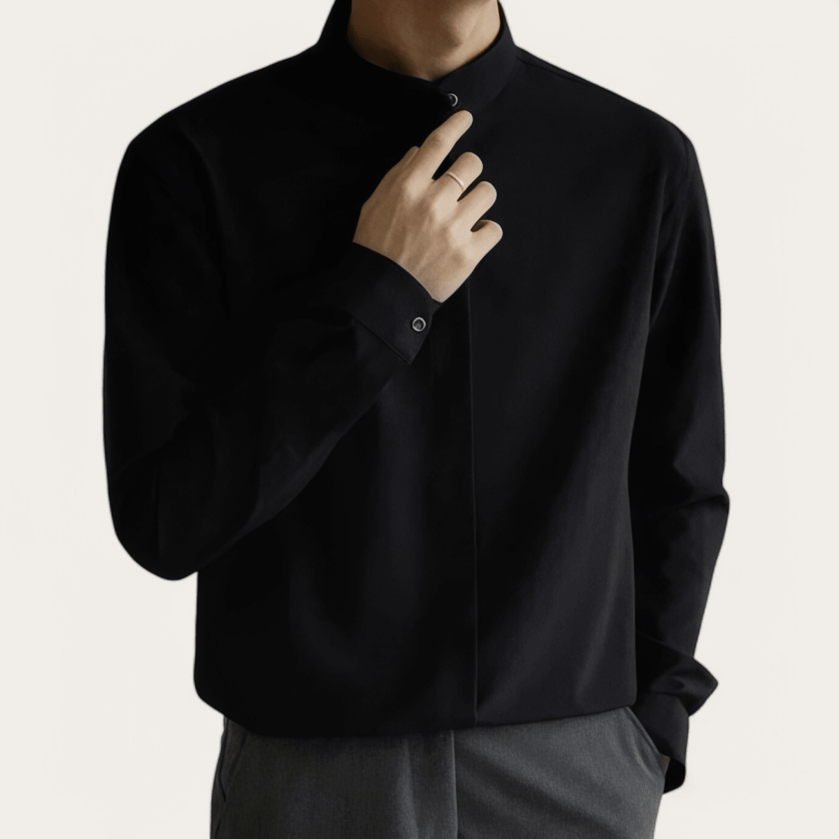 Large size formal shirt classic business style - Antonios