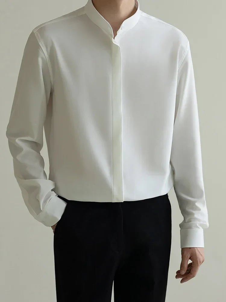 Large size formal shirt classic business style - Antonios
