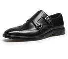 Leather business formal monk shoes - Antonios