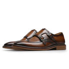 Leather business formal monk shoes - Antonios