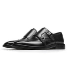 Leather business formal monk shoes - Antonios