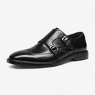 Leather business formal monk shoes - Antonios