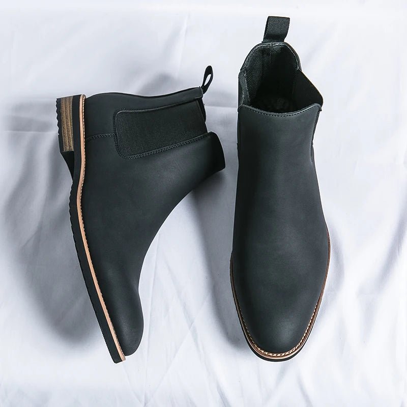 Leather high - top chelsea boots - Antonios