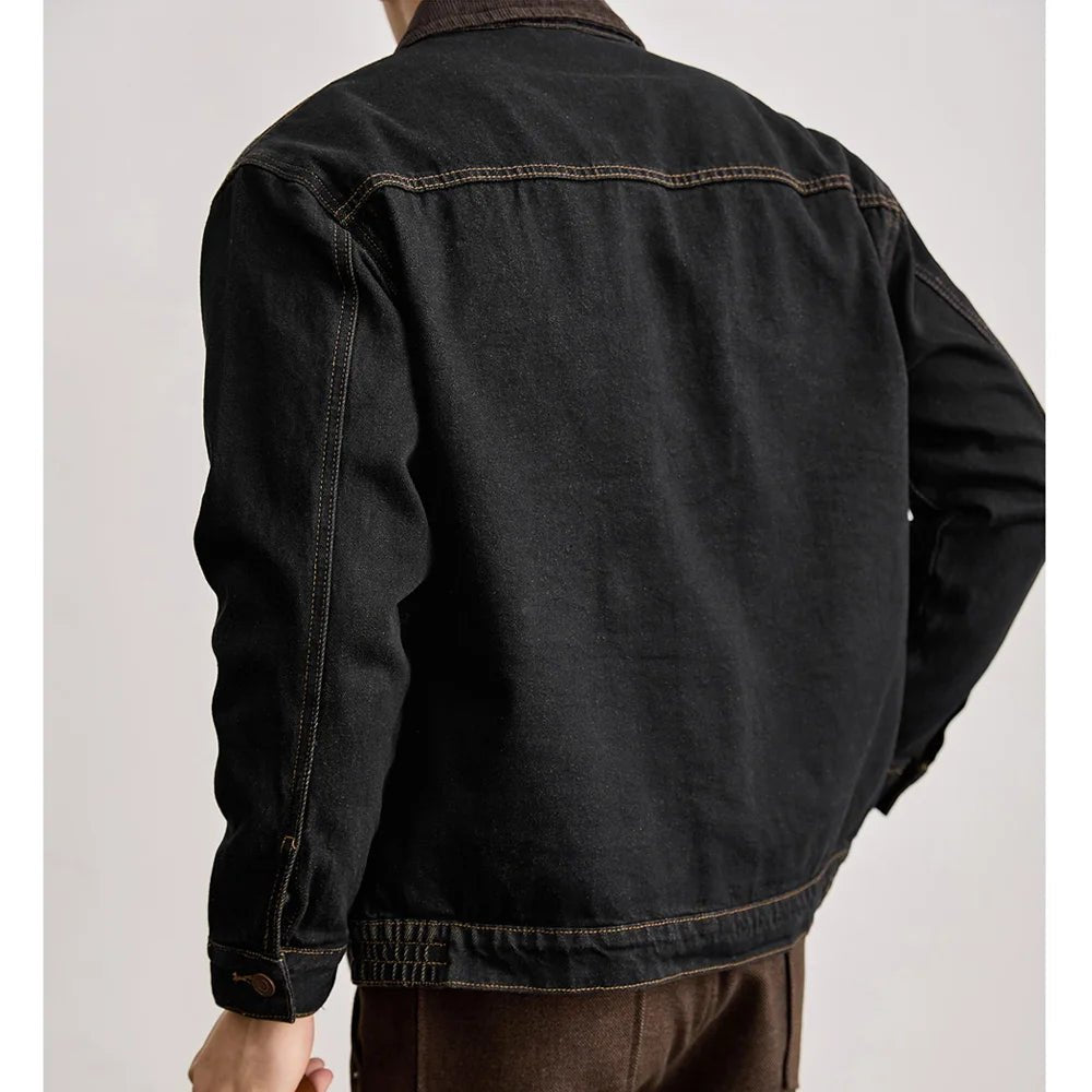 Leo american denim casual jacket - Antonios
