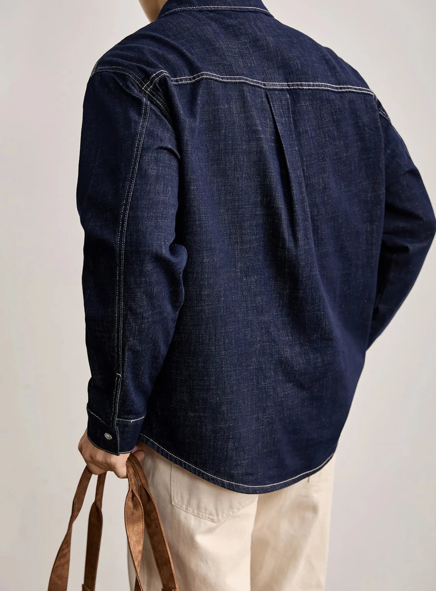 Leo american vintage denim jacket - Antonios
