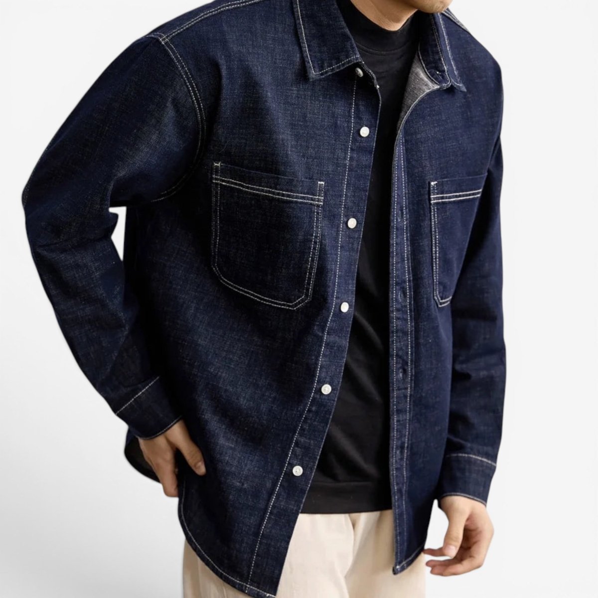 Leo american vintage denim jacket - Antonios