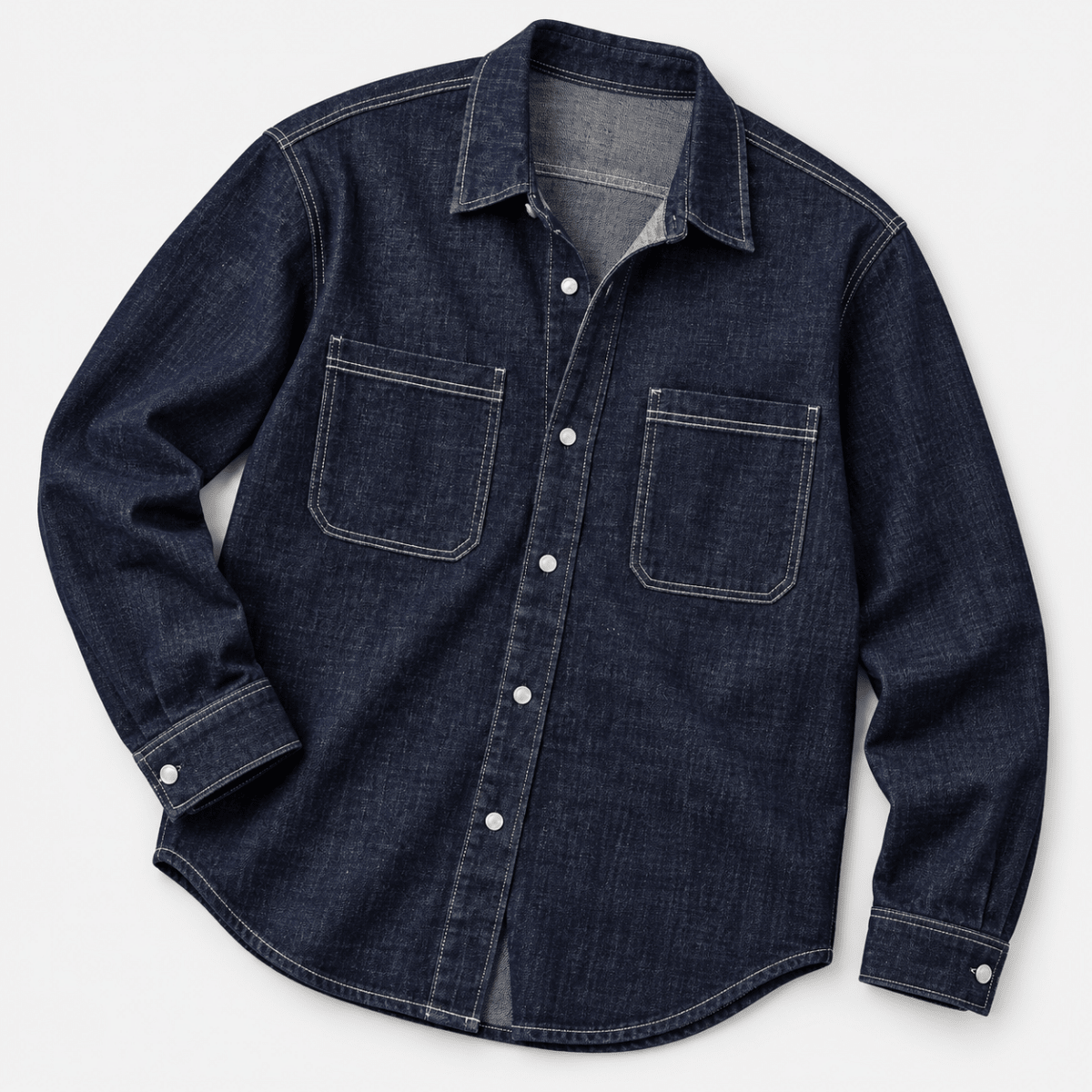Leo american vintage denim jacket - AntoniosClothing - Blue