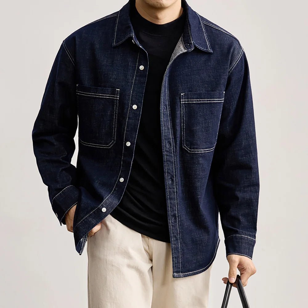 Leo american vintage denim jacket - Antonios