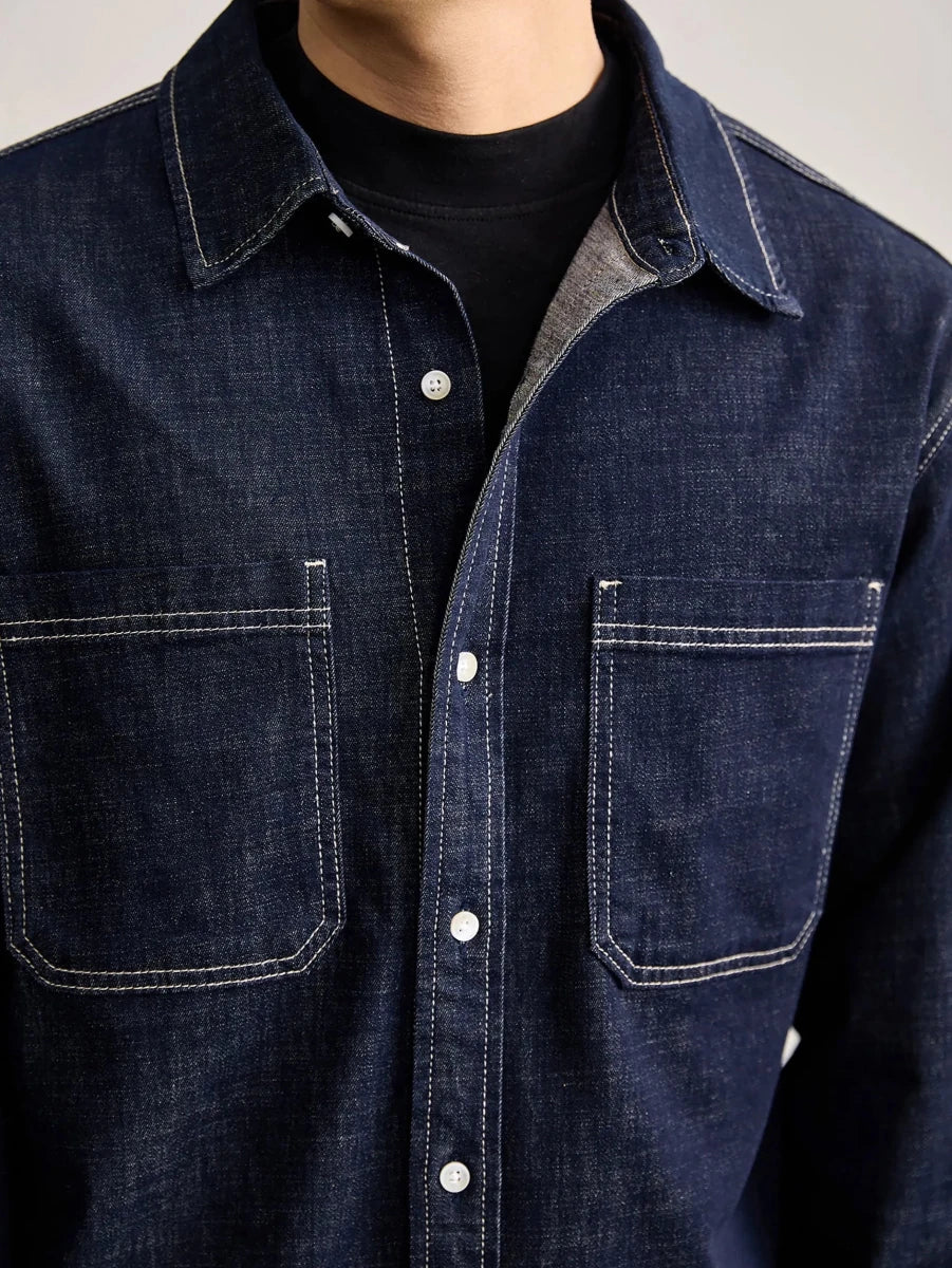 Leo american vintage denim jacket - Antonios