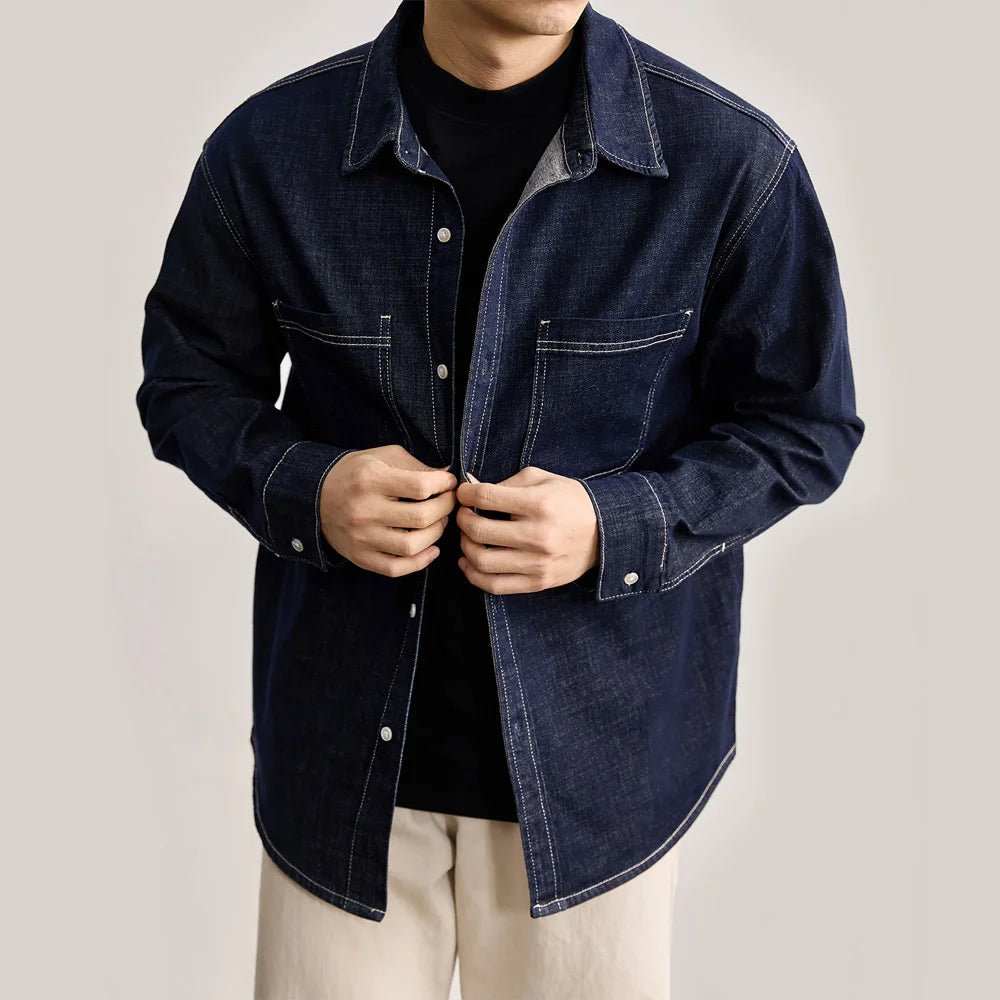 Leo american vintage denim jacket - Antonios