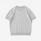 Leo business striped design t-shirt - Antonios