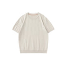 Leo business striped design t-shirt - Antonios