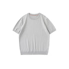 Leo business striped design t-shirt - Antonios