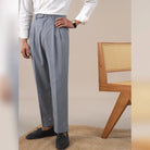 Leo business trousers with full leg - Antonios