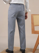 Leo business trousers with full leg - Antonios