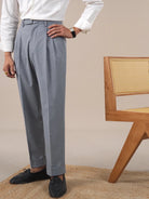 Leo business trousers with full leg - Antonios