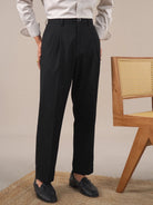 Leo business trousers with full leg - Antonios