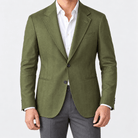 Leo casual suit jacket - AntoniosClothing - Green