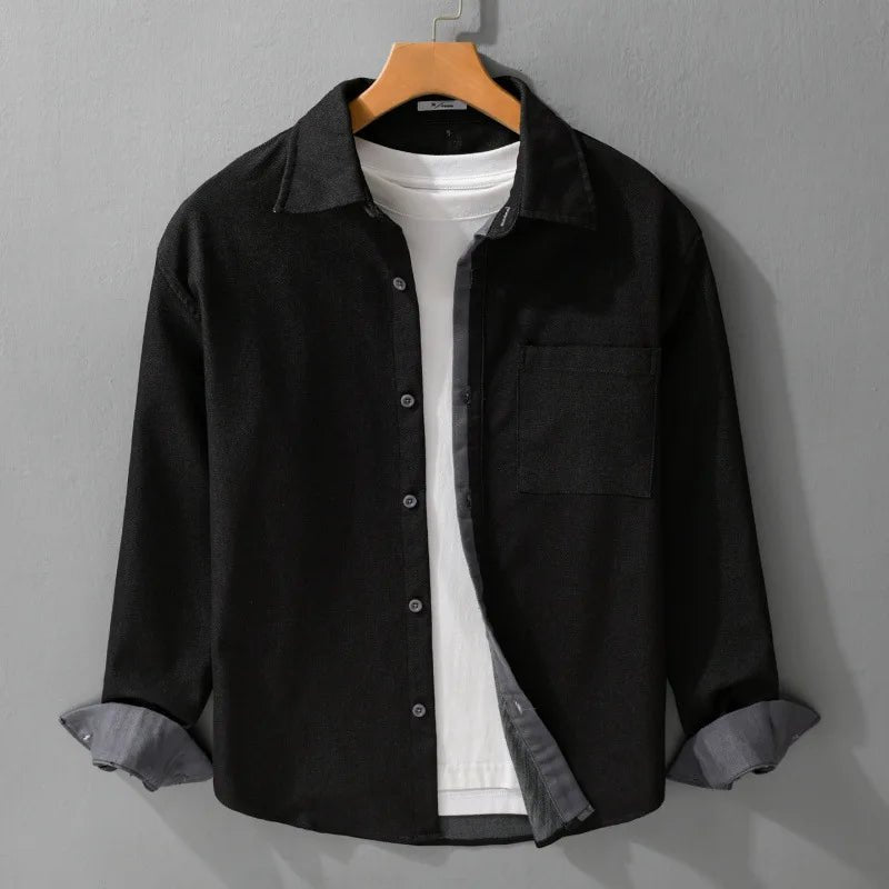 Leo classic cotton shirt for summer - Antonios