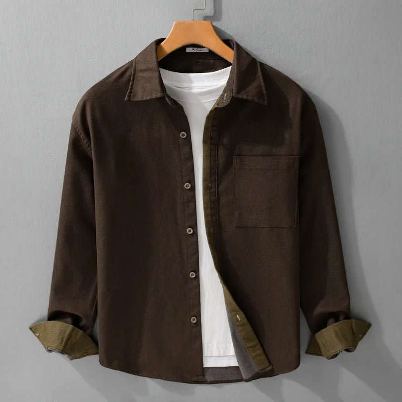 Leo classic cotton shirt for summer - Antonios