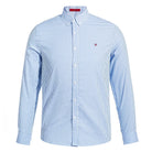 Leo classic stripe blue shirt - Antonios