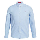 Leo classic stripe blue shirt - Antonios