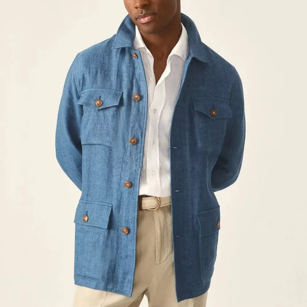 Leo cotton blazer for casual dress - Antonios