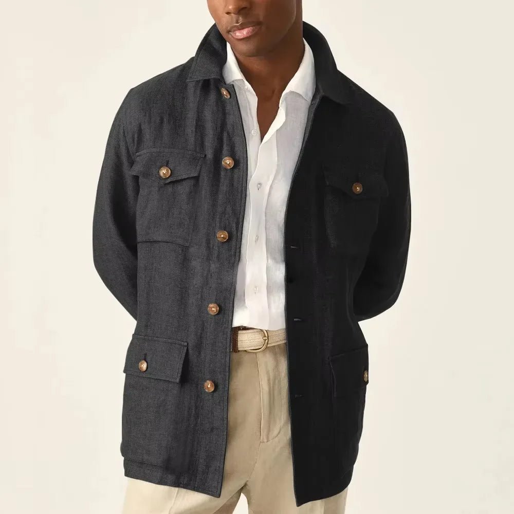 Leo cotton blazer for casual dress - Antonios