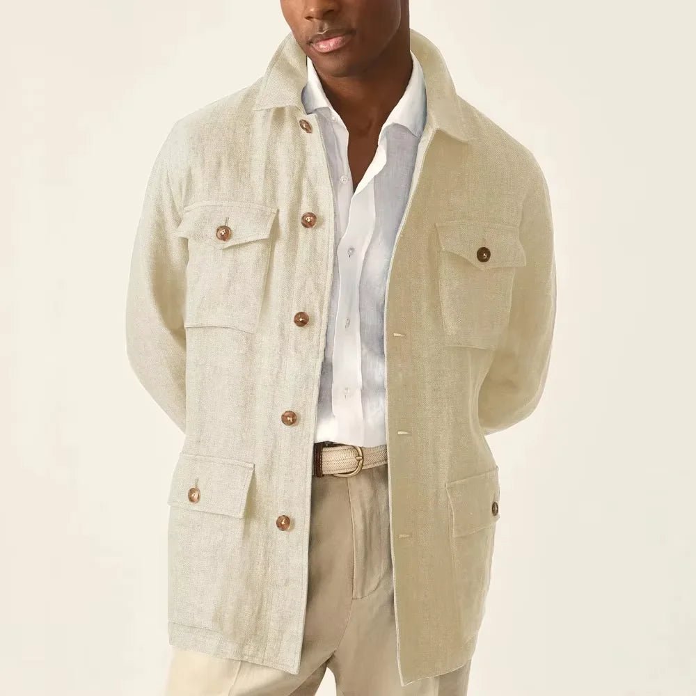 Leo cotton blazer for casual dress - Antonios