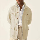 Leo cotton blazer for casual dress - Antonios